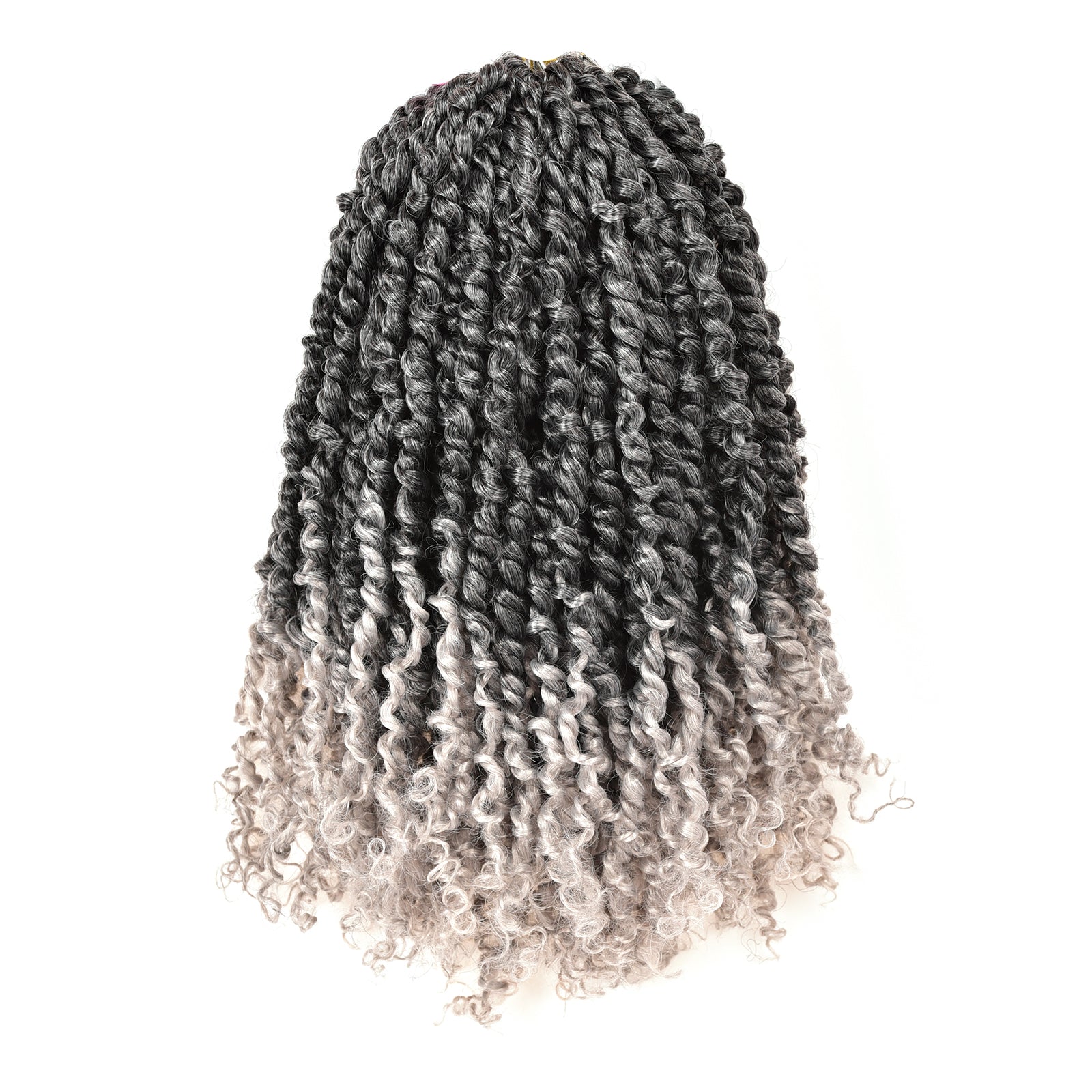 Tiana Passion Twist Hair Pre-Twisted Pre-Looped Passion Twists Crochet Braids Made Of Bohemian Hair Synthetic Braiding Hair Extension - Toyotress