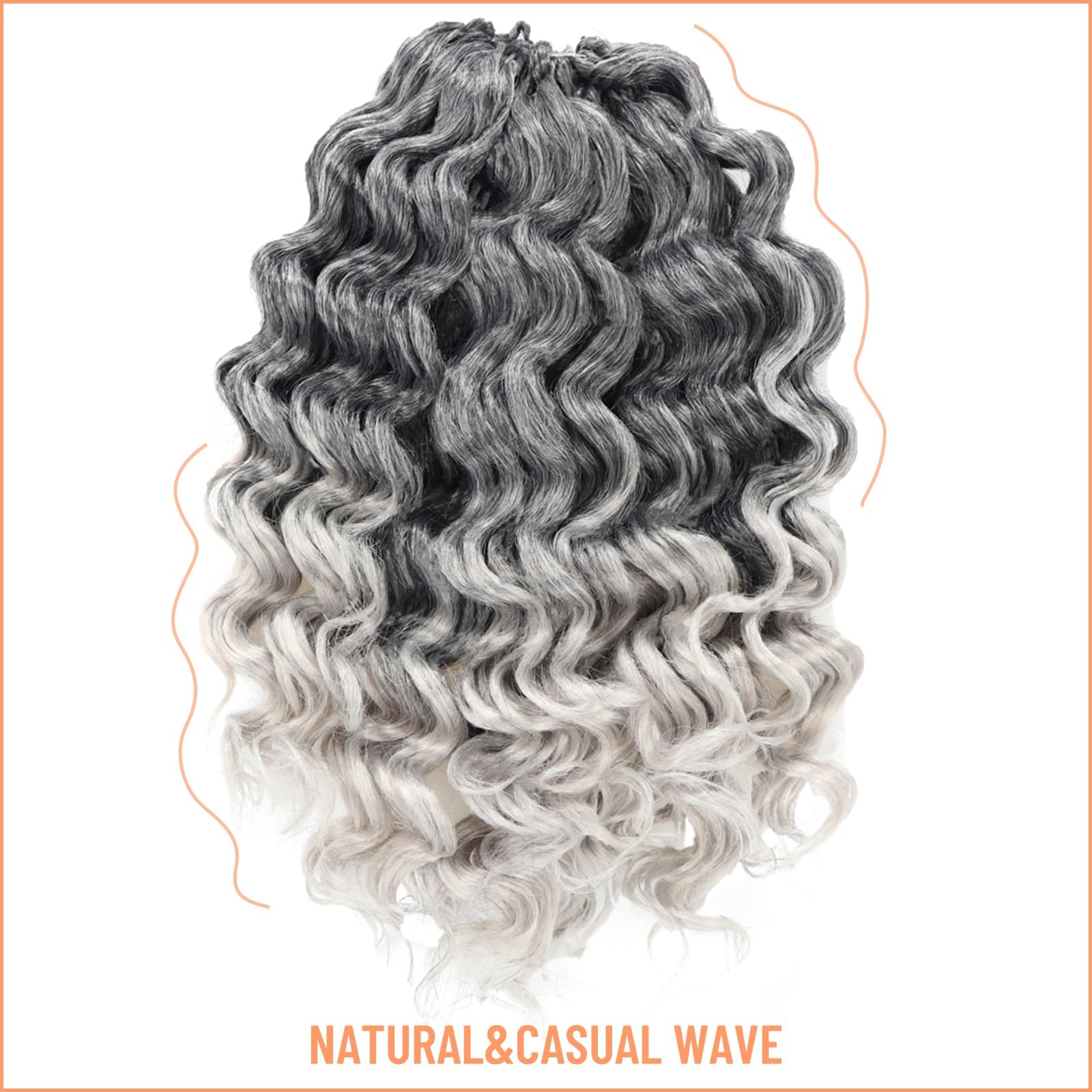 Ocean Wave Synthetic Crochet Braiding Hair Extensions - Toyotress