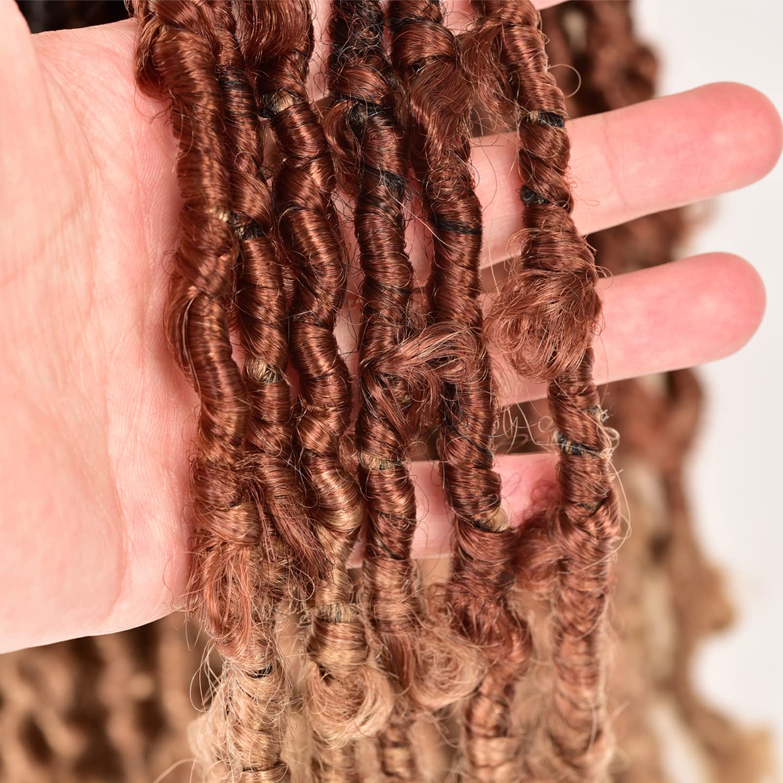 Butterfly Locs 12 Inches Pre-twisted Distressed Synthetic Crochet Hair - Toyotress