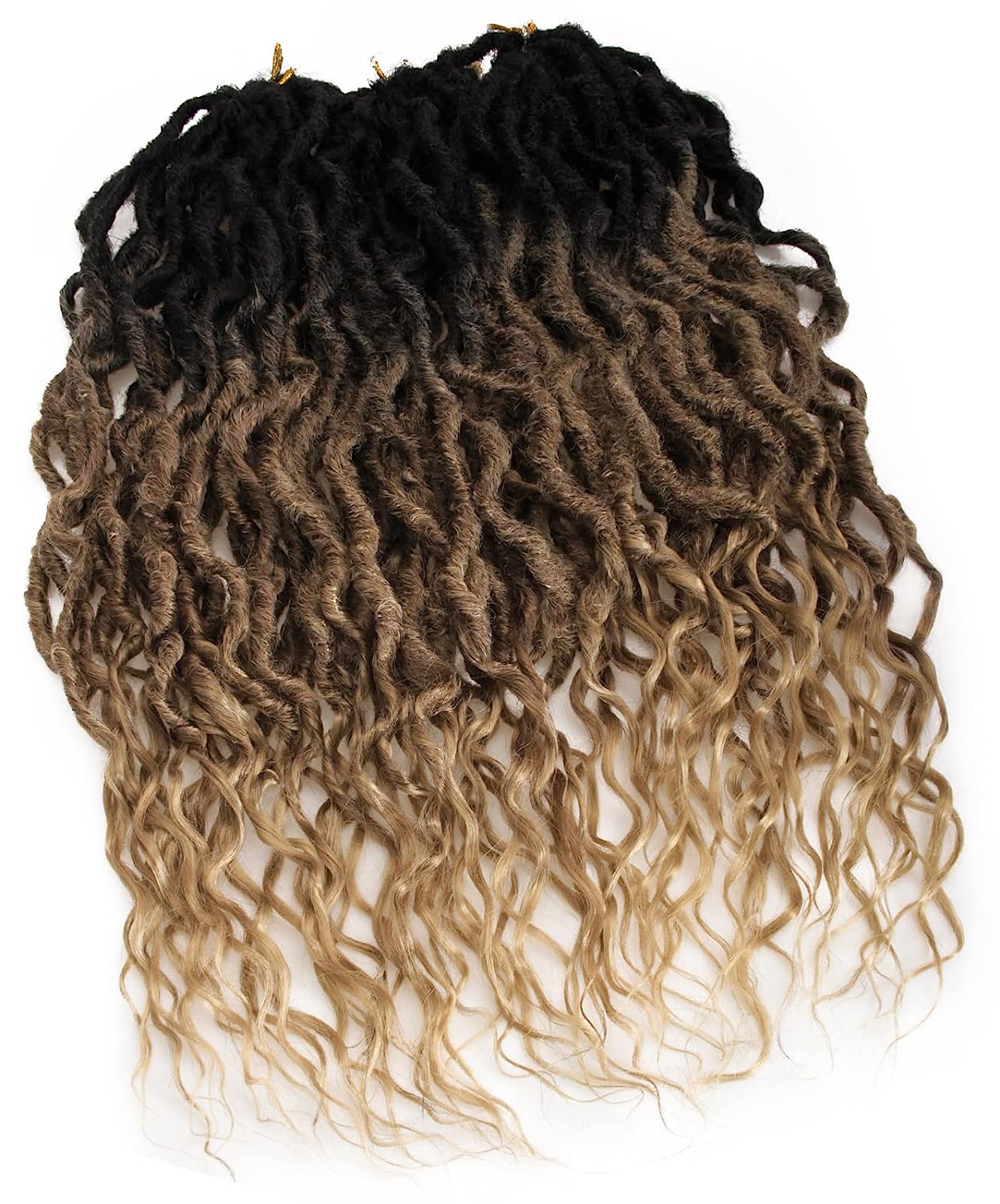 Toyotress wavy locs gypsy locs crochet hair extensions