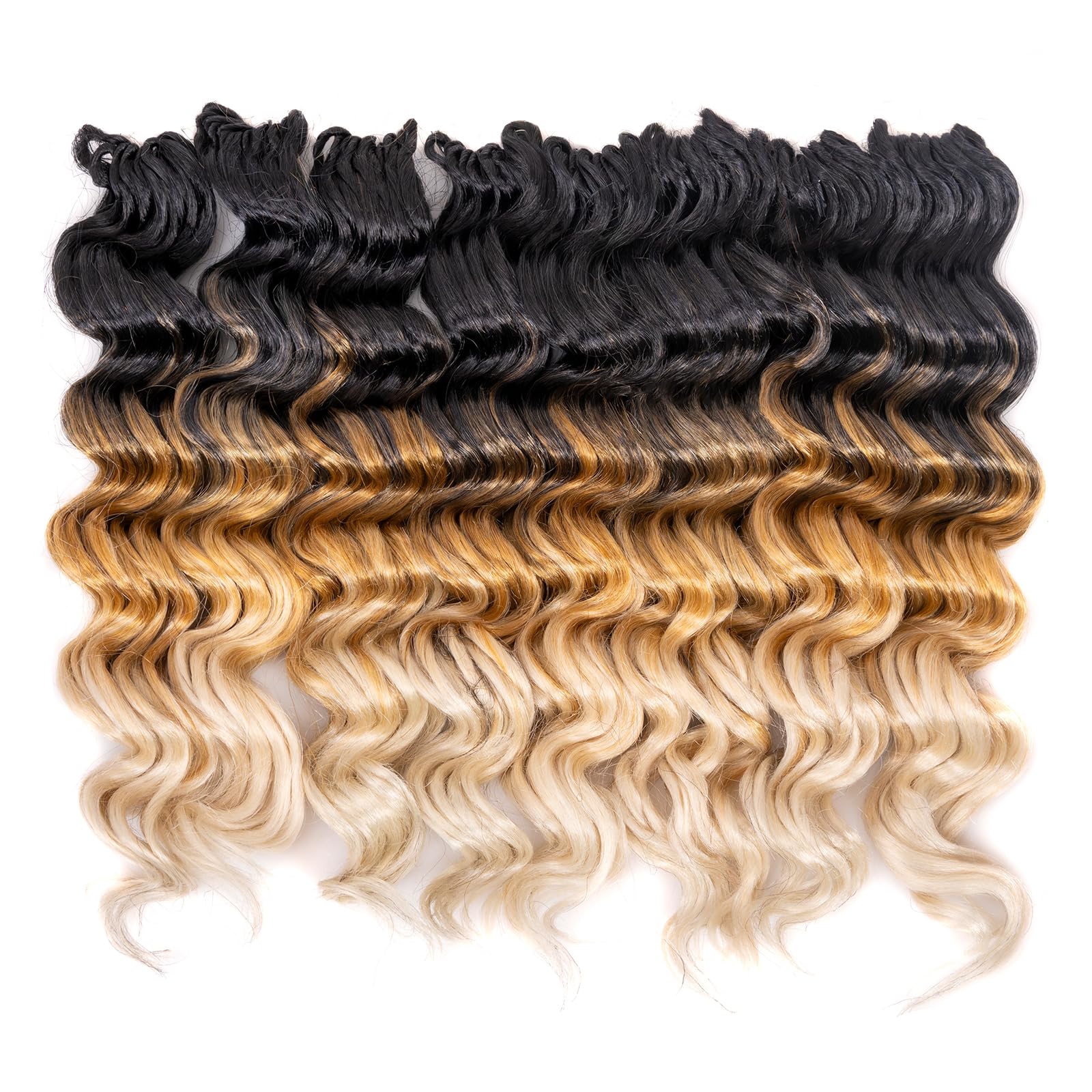 Ocean Wave Synthetic Crochet Braiding Hair Extensions - Toyotress