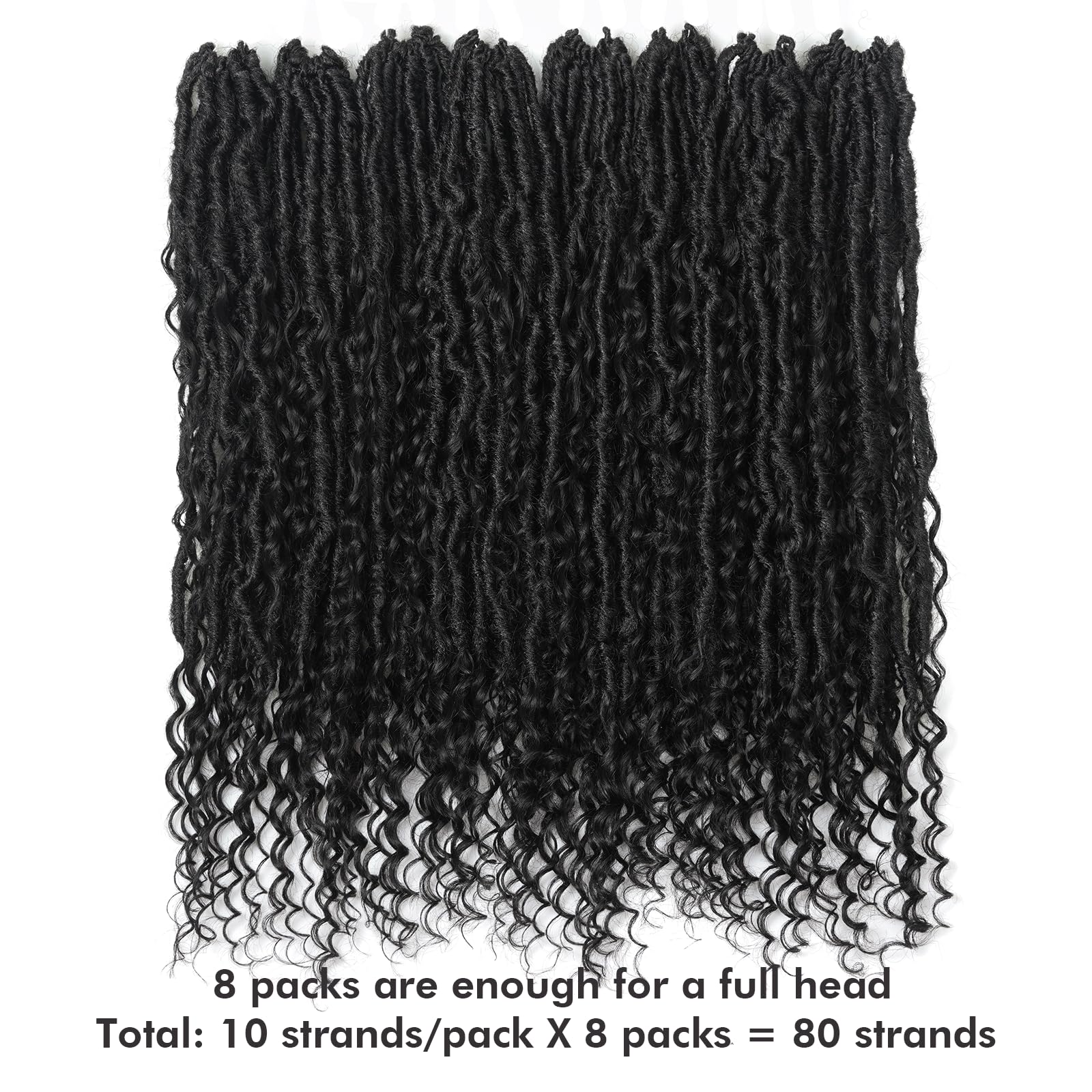 FAST SHIPPING 3-5 DAY Boho Human Hair Locs | Toyotress Boho Human Hair Locs - 8 Packs Pre-Looped Crochet Locs With Human Hair Curls, Ombre Brown Human Hair Locs With Curly Ends Braiding Hair Extensions