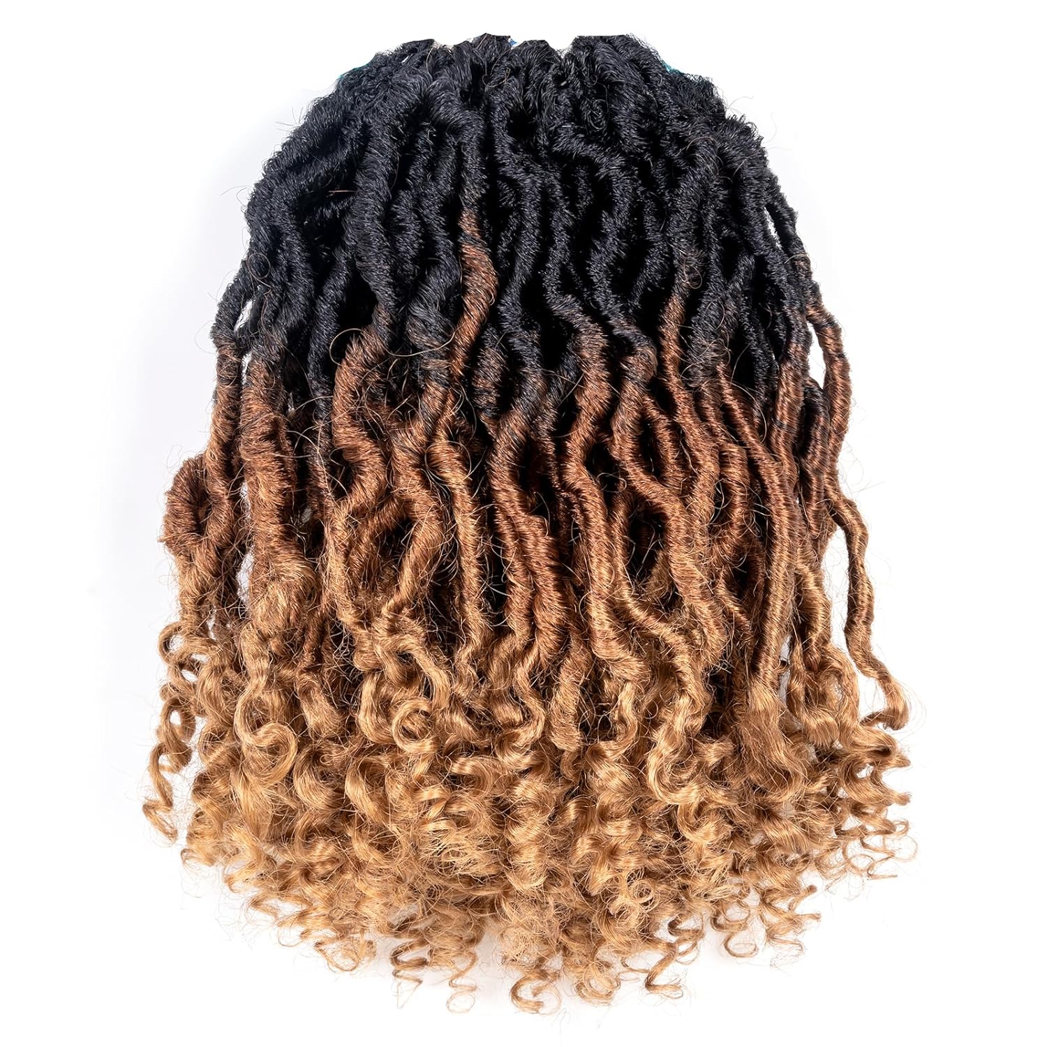 Facebook Group Benefit | 8 Packs Toyotress Passion Locs 10-24 Inch Pre-Looped Handmade Curly Hair Crochet Synthetic Braiding Hair