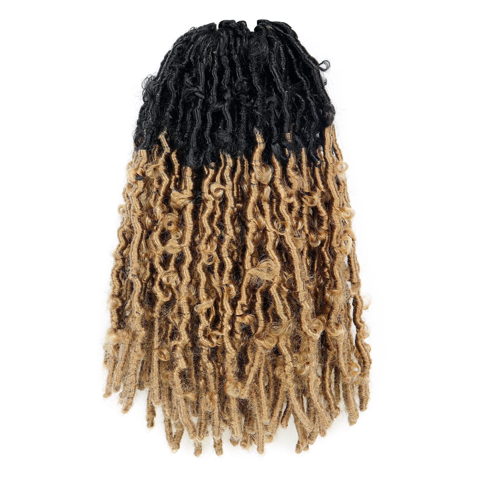 Butterfly Locs 12 Inches Pre-twisted Distressed Synthetic Crochet Hair - Toyotress