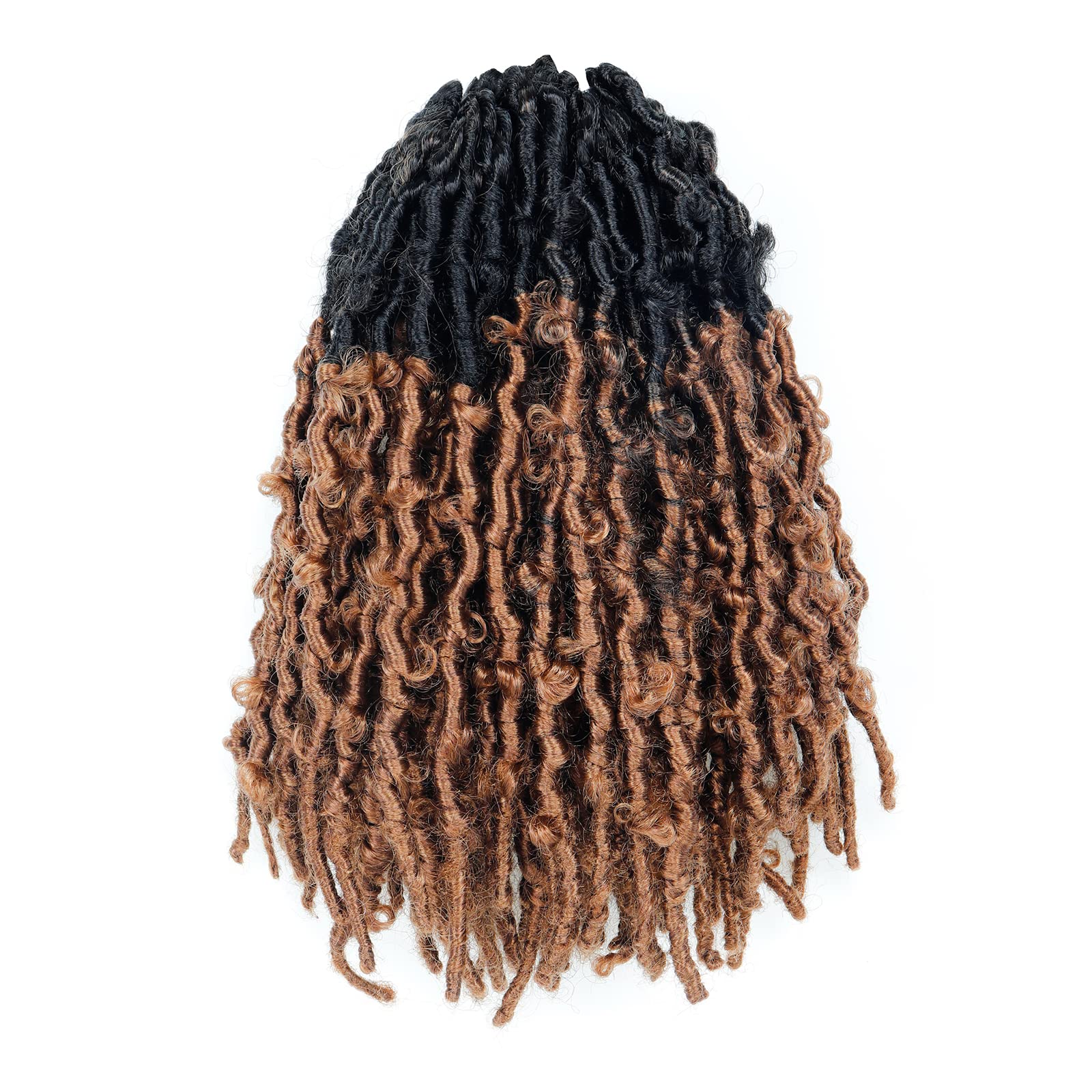 Butterfly Locs 12 Inches Pre-twisted Distressed Synthetic Crochet Hair - Toyotress