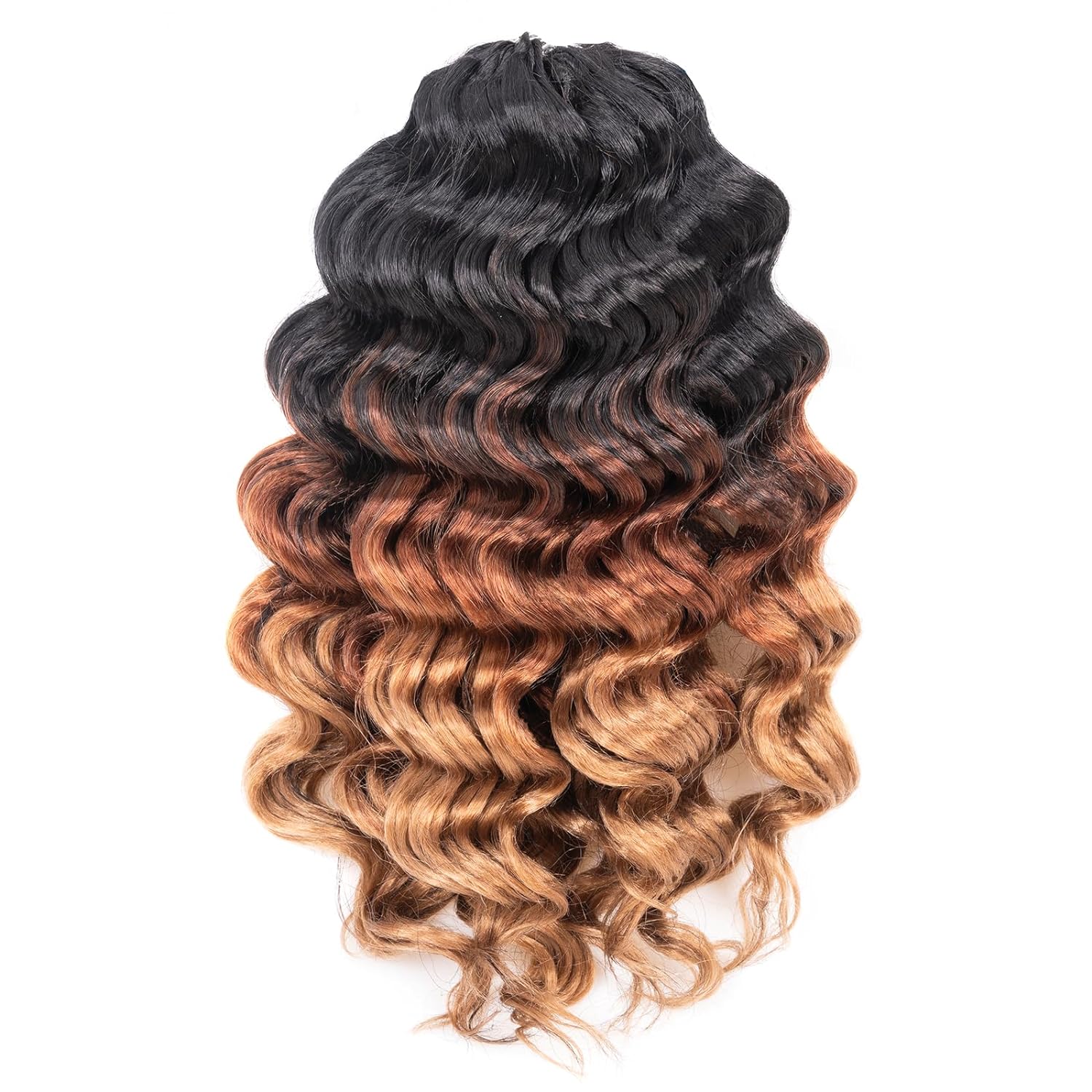 FAST SHIPPING 3-5 DAY OC | Toyotress Ocean Wave Crochet Hair - 8 Packs Short Curly Water Wave Deep Twist Wavy Braids For Black Women Synthetic Braiding Hair Extensions