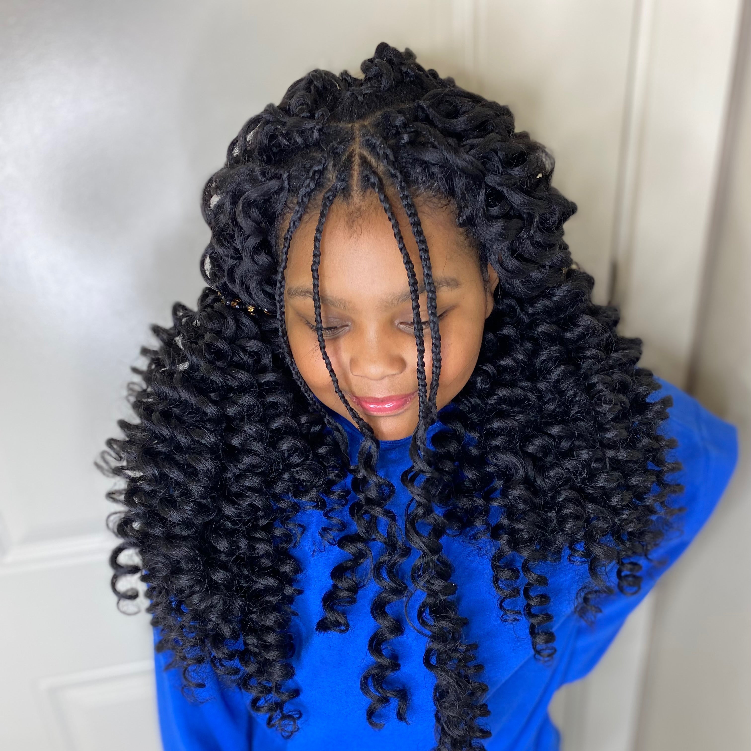 Wand Curl Synthetic Braiding Hair Exentions - Toyotress