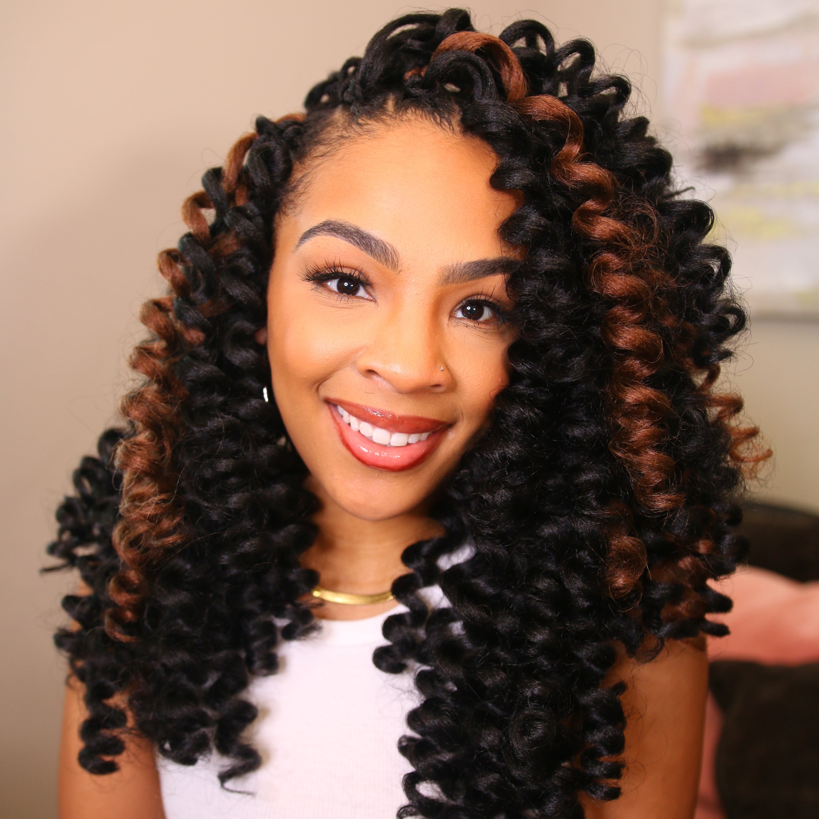 Wand Curl Synthetic Braiding Hair Exentions - Toyotress