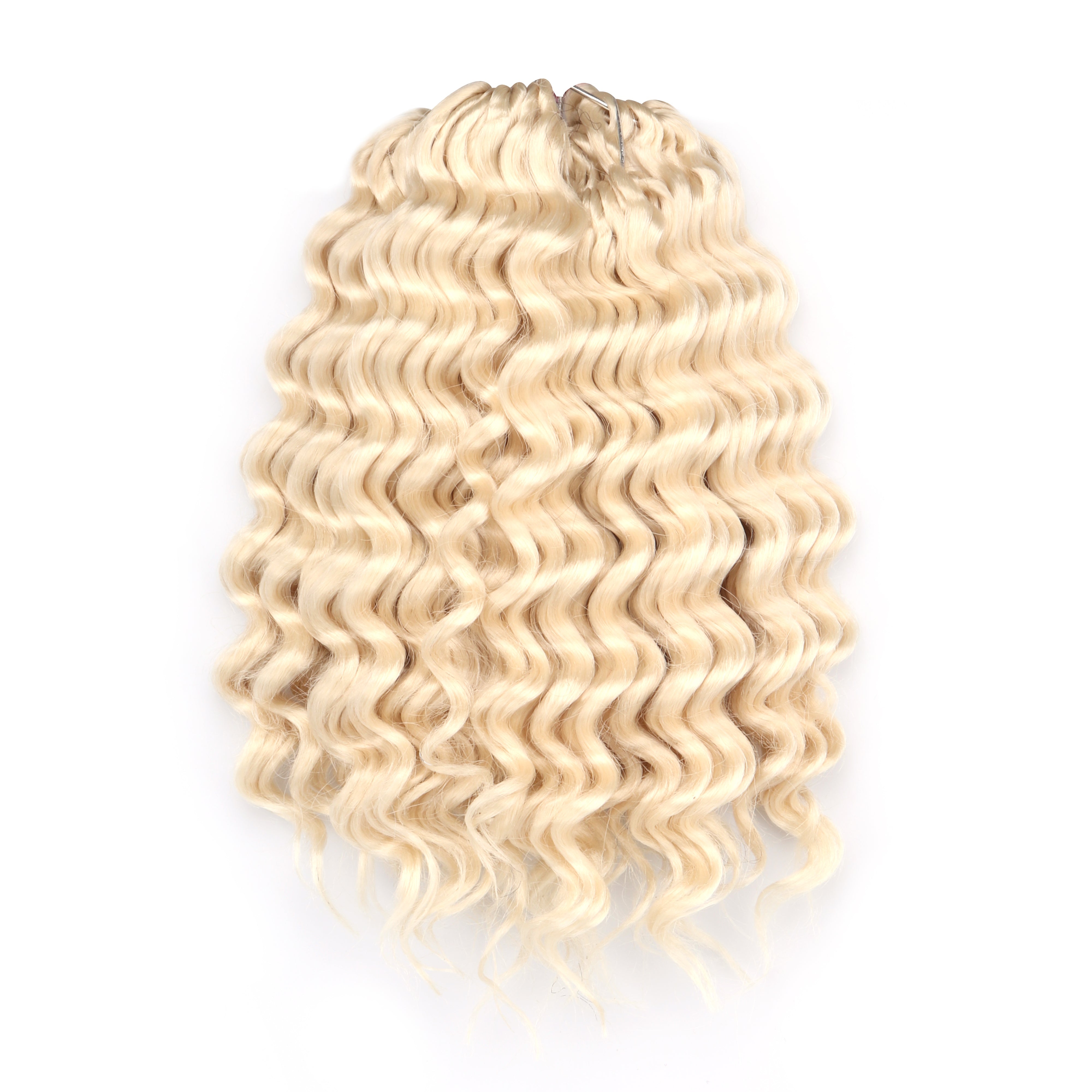 Facebook Group Benefit | Deep Wave Crochet Hair 10-14 Inch 8 Packs | Pre-Looped Wavy Curly Crochet Synthetic Hair