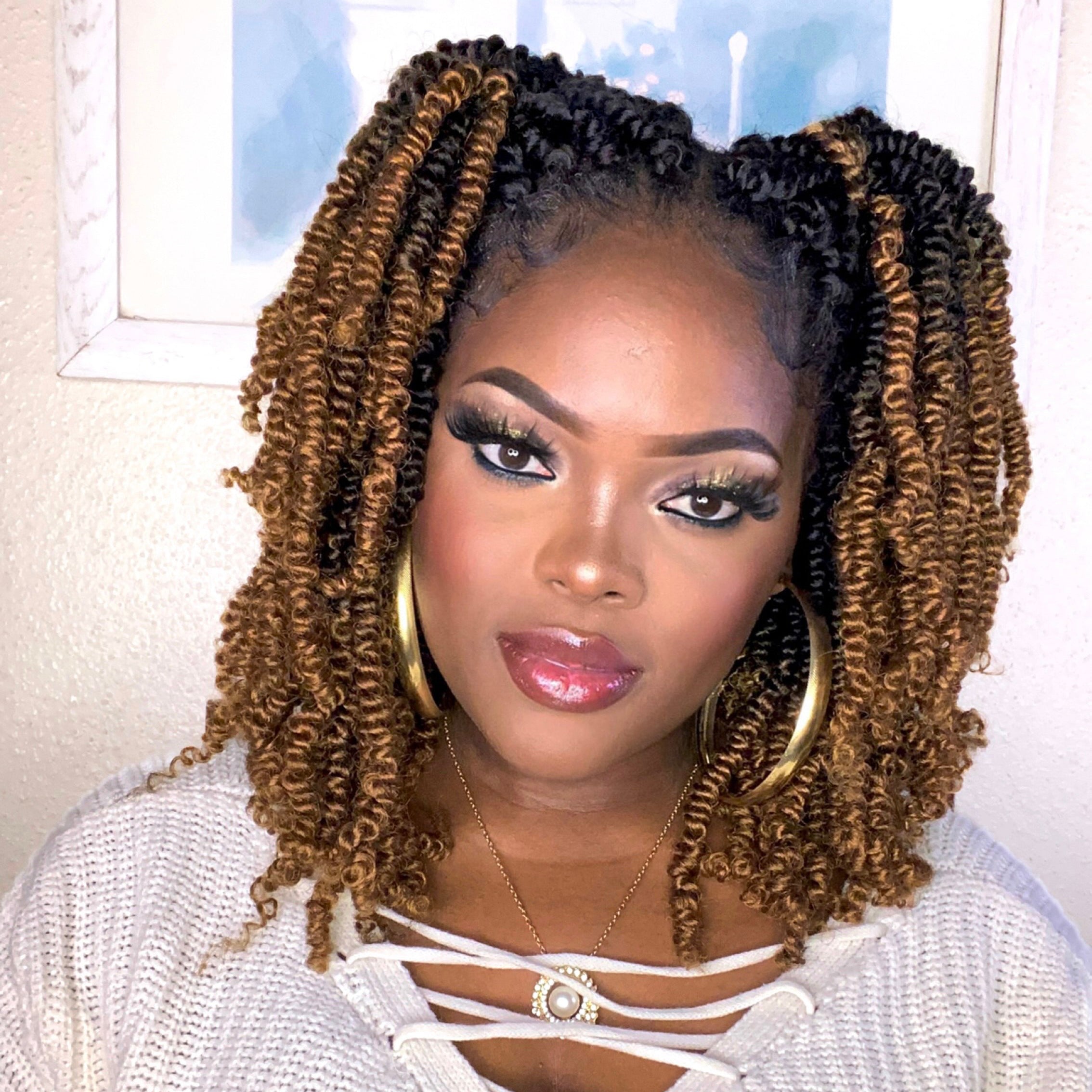 Bob Spring Twist Crochet Synthetic Braiding Hair Extensions - Toyotress