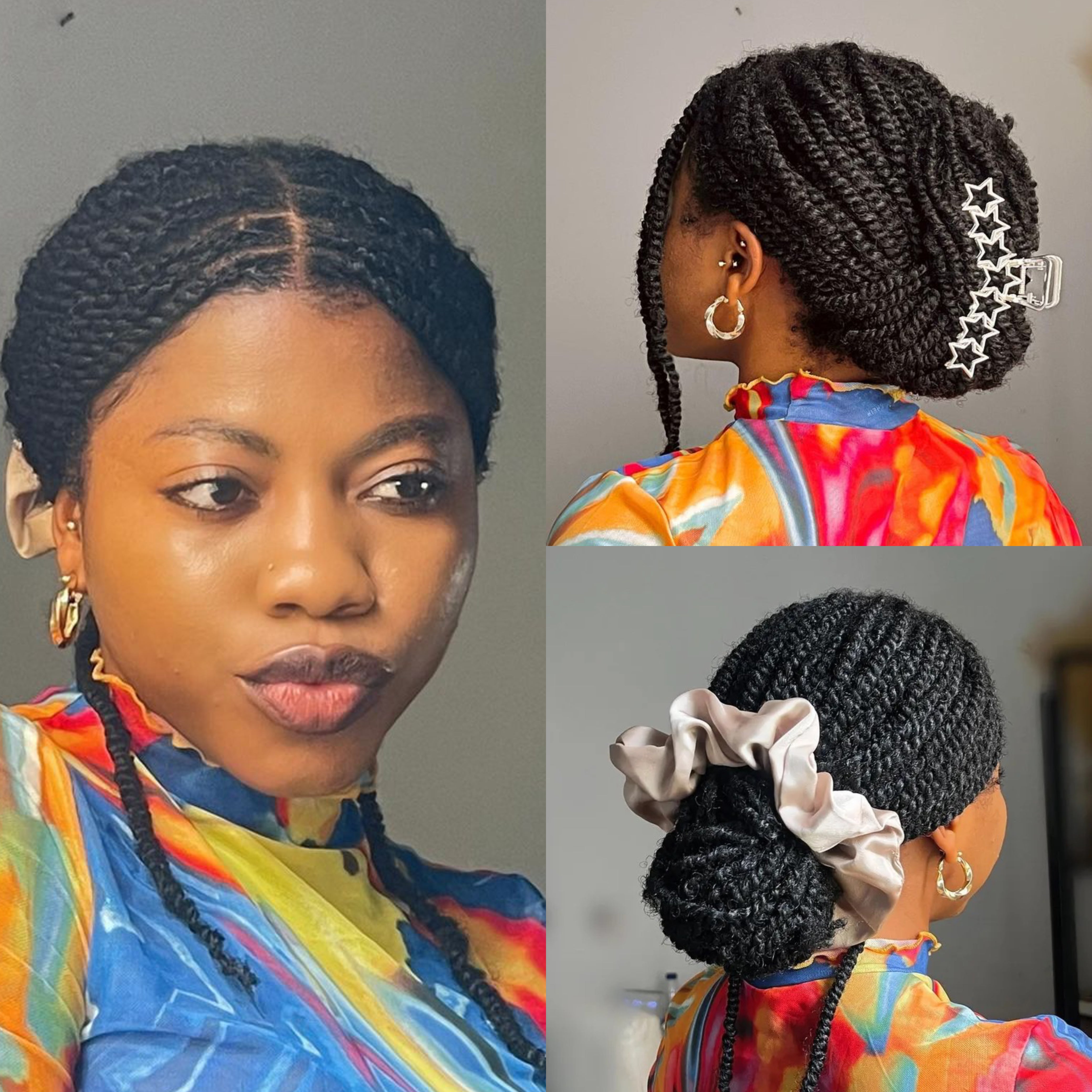 Facebook Group Benefit | Springy Afro Twist Hair 10-24 Inch 6 Packs | Pre-sectioned Afro Kinky Marley Twist Braiding Hair