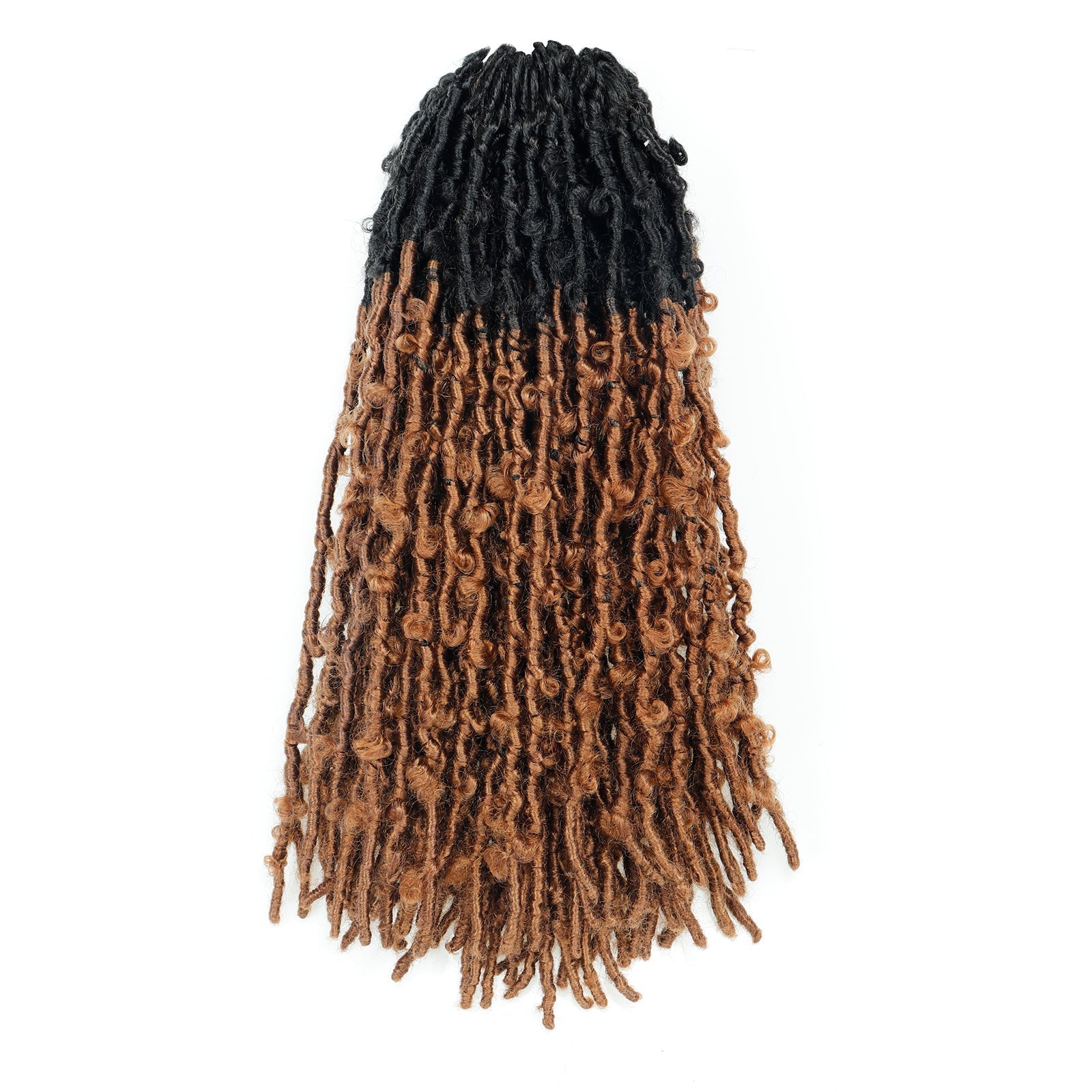 Facebook Group Benefit | Butterfly Locs 8 Packs | Pre-Looped Distressed Braiding Synthetic Crochet Hair