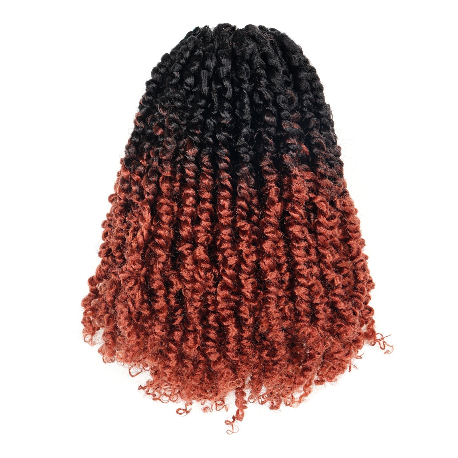 Tiana Passion Twist Hair Pre-Twisted Pre-Looped Passion Twists Crochet Braids Made Of Bohemian Hair Synthetic Braiding Hair Extension - Toyotress