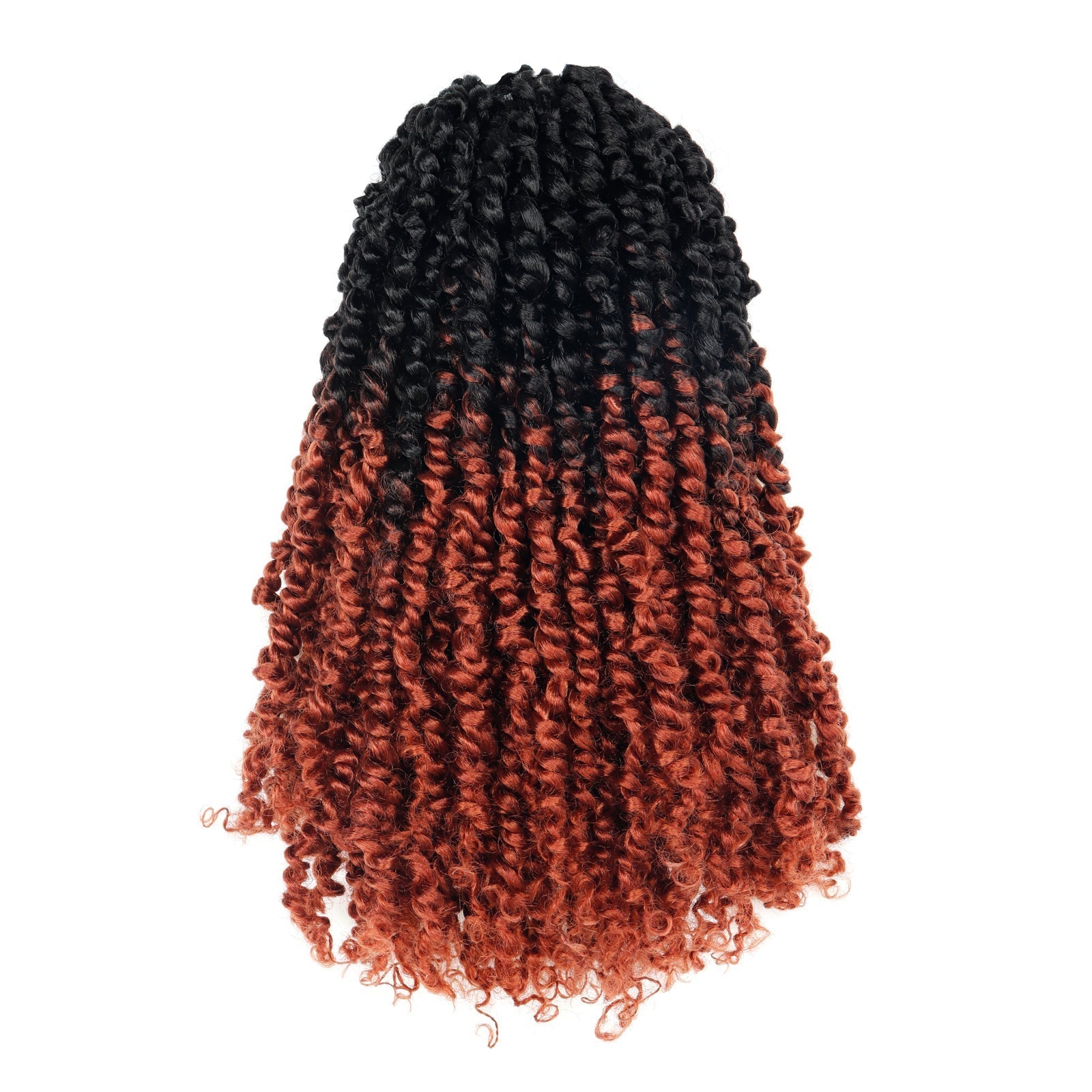 Tiana Passion Twist Hair Pre-Twisted Pre-Looped Passion Twists Crochet Braids Made Of Bohemian Hair Synthetic Braiding Hair Extension - Toyotress