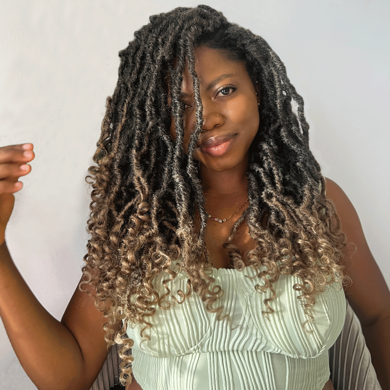 Facebook Group Benefit | 8 Packs Toyotress Passion Locs 10-24 Inch Pre-Looped Handmade Curly Hair Crochet Synthetic Braiding Hair