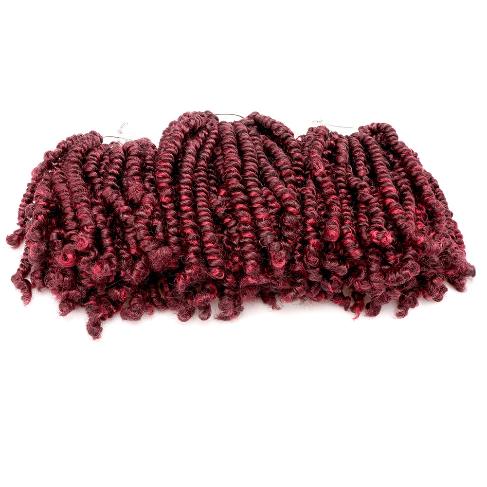 Bob Spring Twist Crochet Synthetic Braiding Hair Extensions - Toyotress