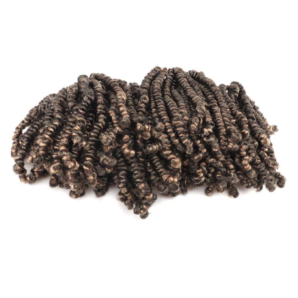 Bob Spring Twist Crochet Synthetic Braiding Hair Extensions - Toyotress