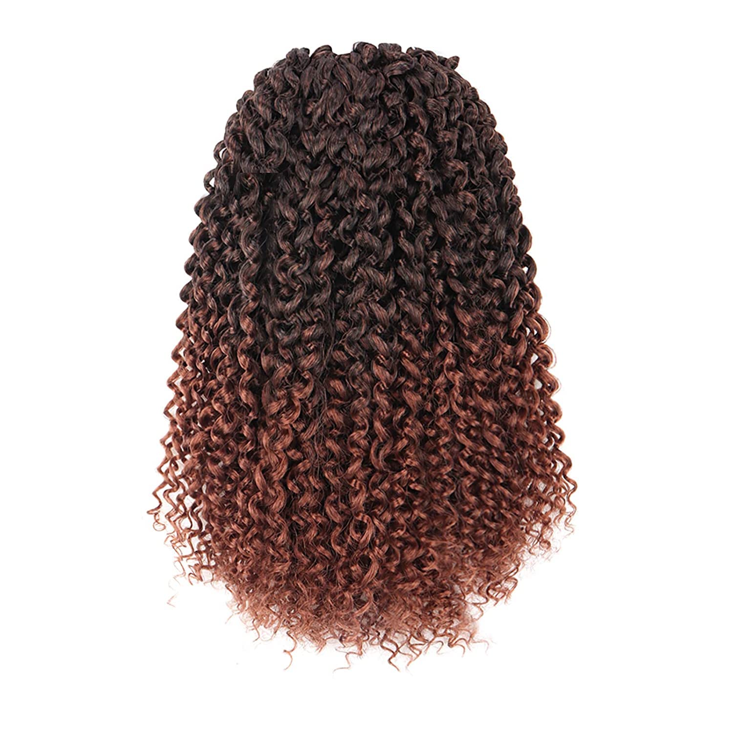 Facebook Group Benefit | TOYOTRESS Water Wave Passion Twist Hair 6/7 Packs - Ombre Orange Water Wave Crochet Braids Synthetic Braiding Hair Extensions