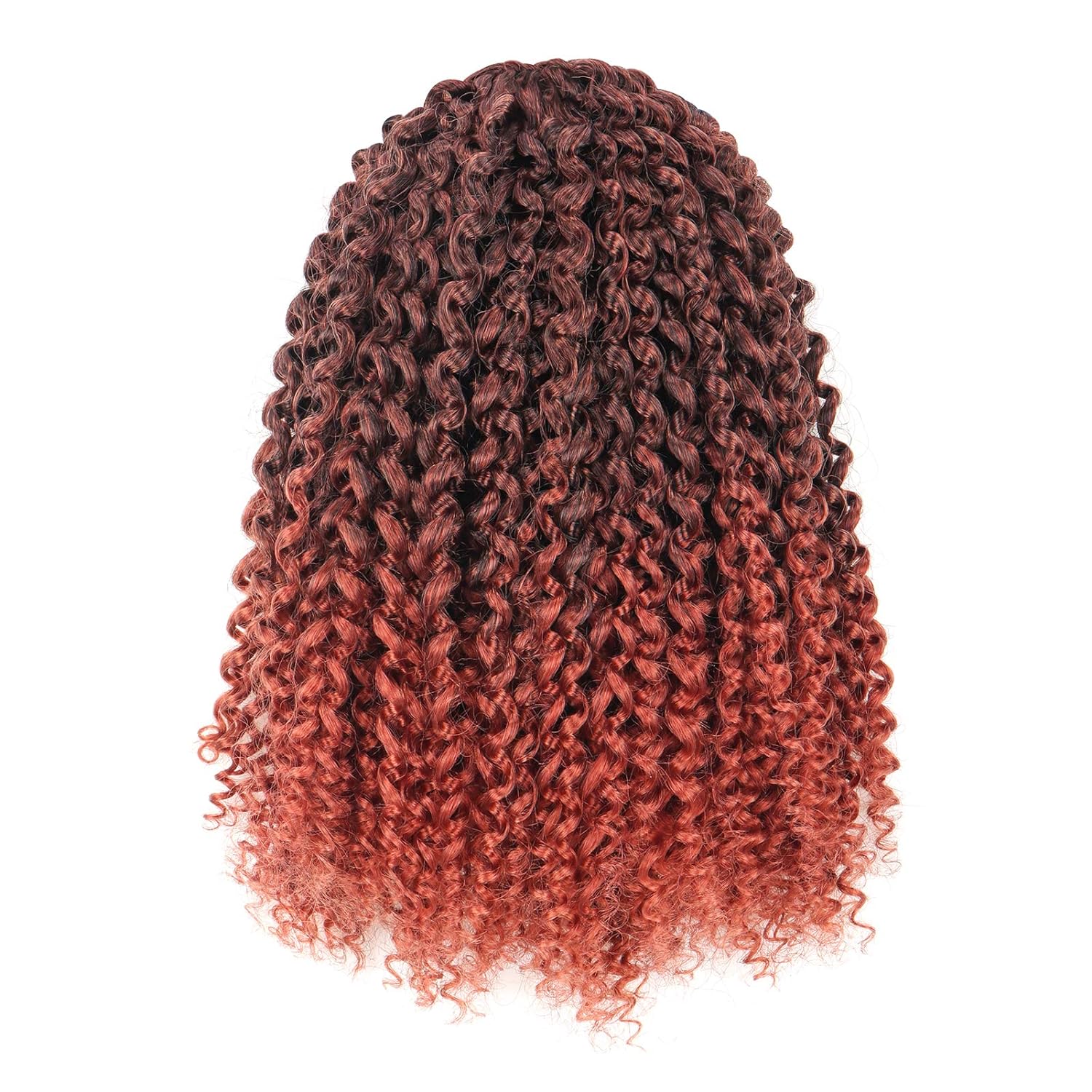 Facebook Group Benefit | TOYOTRESS Water Wave Passion Twist Hair 6/7 Packs - Ombre Orange Water Wave Crochet Braids Synthetic Braiding Hair Extensions