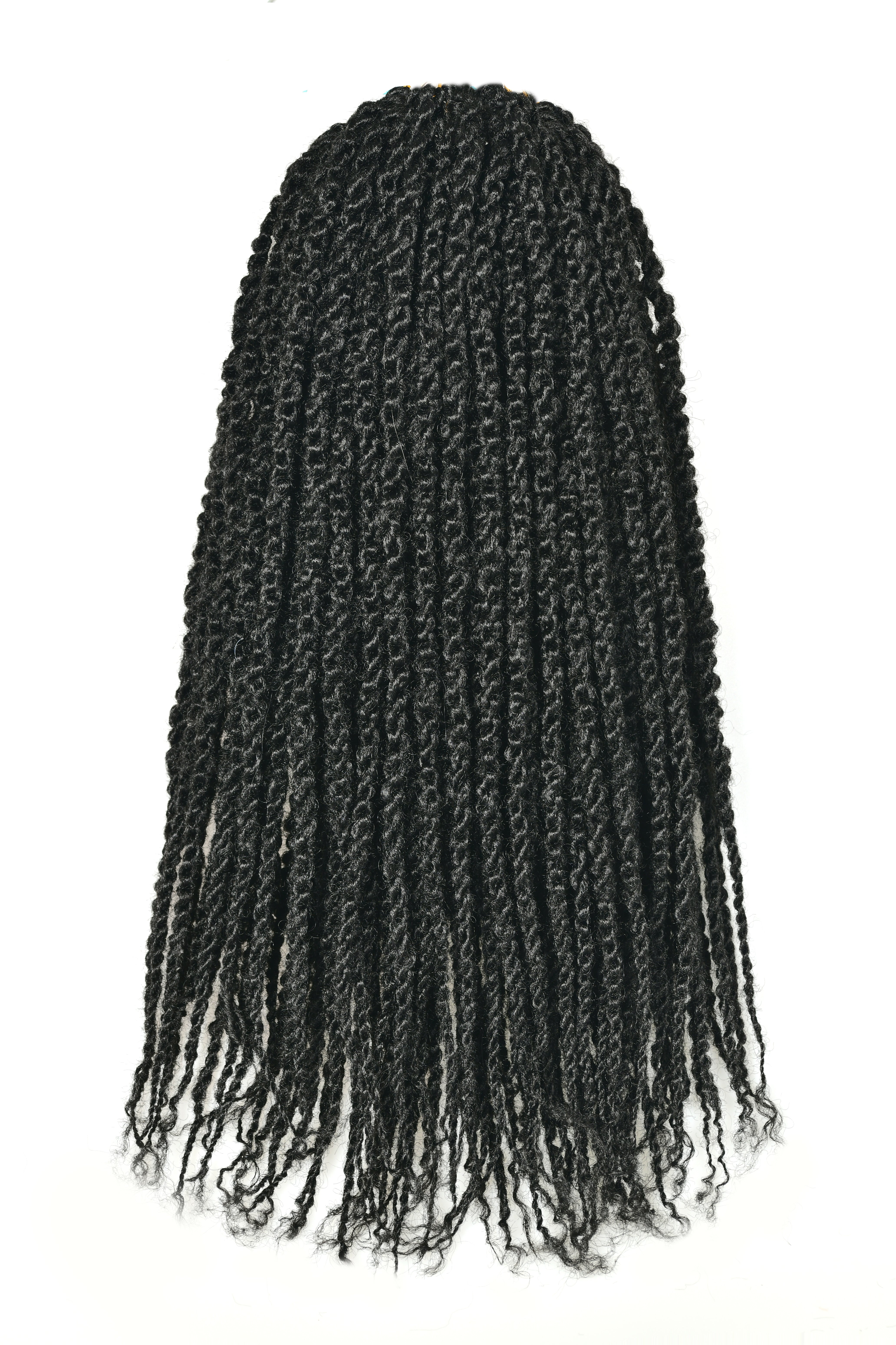 Toyotress Senegalese Kinky Twist Crochet Hair Afro Twist Hair 8 Packs | Pre-sectioned Afro Kinky Twist Extensions