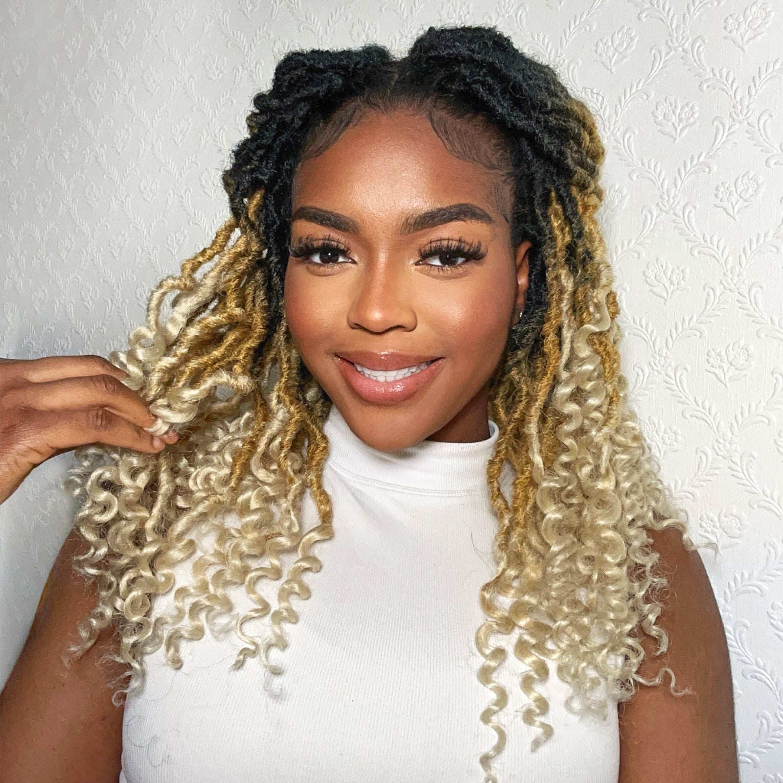 Facebook Group Benefit | 8 Packs Toyotress Passion Locs 10-24 Inch Pre-Looped Handmade Curly Hair Crochet Synthetic Braiding Hair