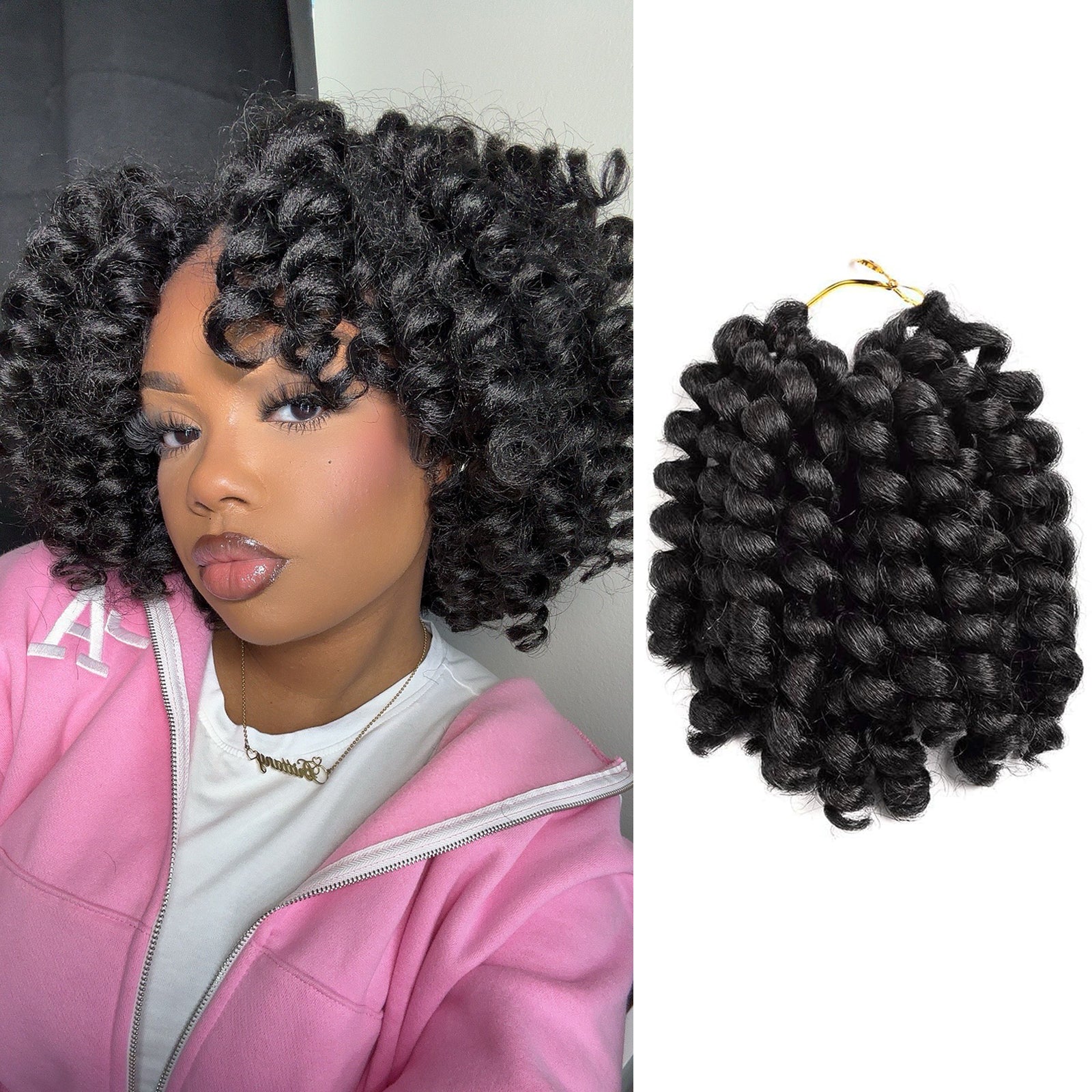 Wand Curl Synthetic Braiding Hair Exentions - Toyotress