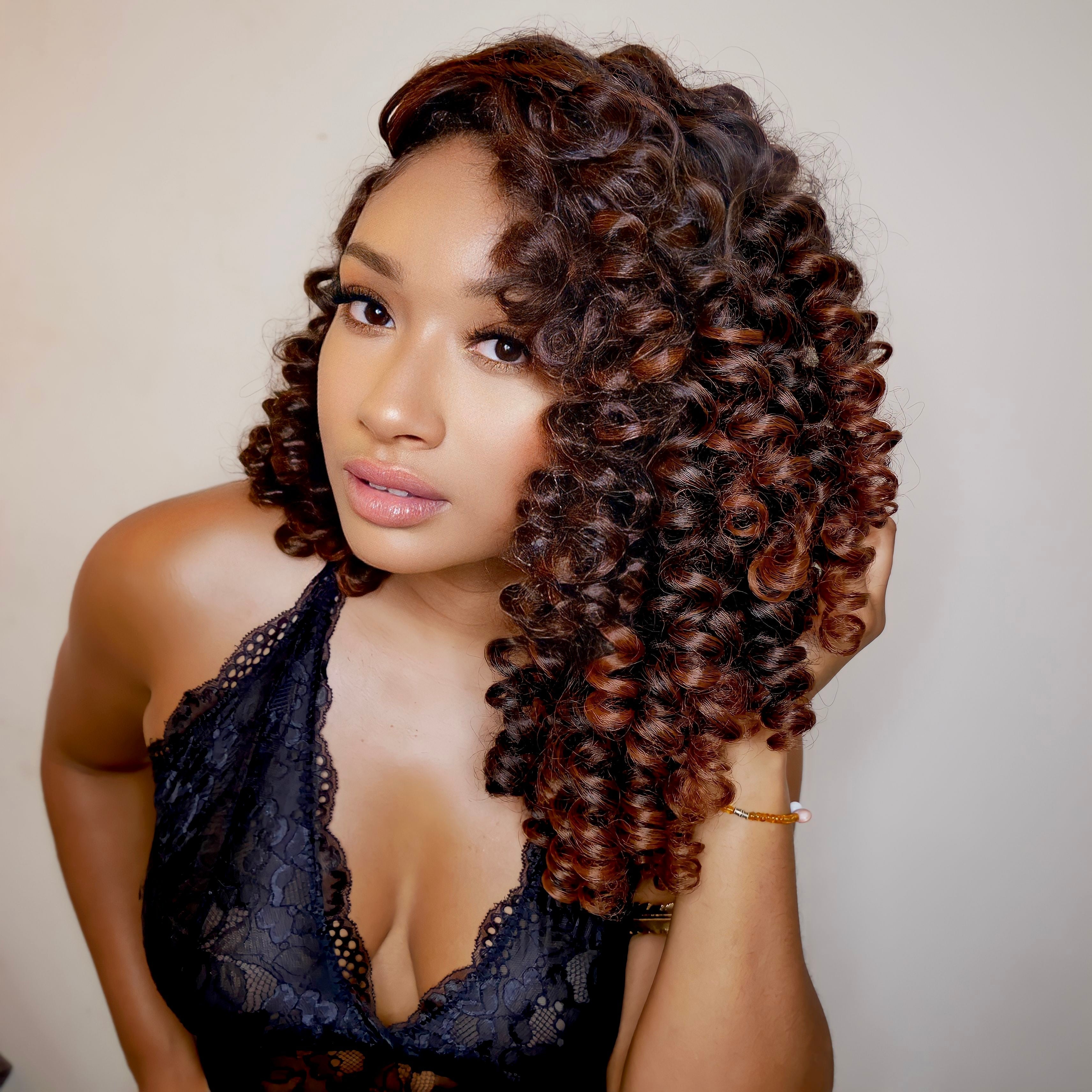 Wand Curl Synthetic Braiding Hair Exentions - Toyotress