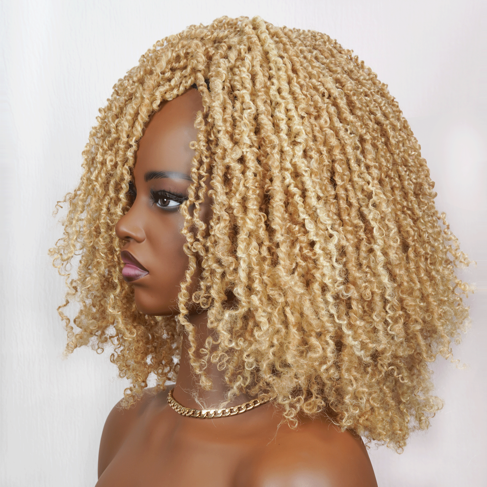 ( US ONLY) FAST SHIPPING YT | Toyotress Mini Passion Twist Yanky Twist Crochet Hair - 8 Packs (30 Strands/Pack) Pre-twisted Fluffy Spring Mini Twist Short Bob Passion Twist, Natural Black Pre-Looped Crochet Braids Braiding Hair